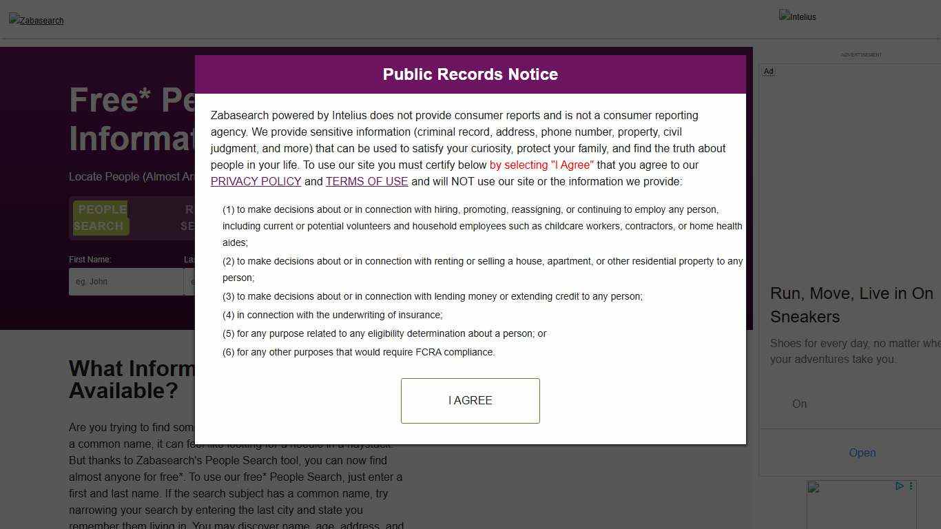 Free* People Search Engine - Search By Name & Phone Number ZabaSearch